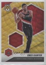 2020-21 Panini Mosaic Mosaic Gold Wave Prizm Enes Kanter #120 17d8