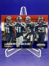 2014 Panini Prizm - Richard Sherman, Earl Thomas III, Kam Chancellor #200 Red...