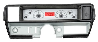VAT69 電飾 Dakota Digital 68-69 Buick Skylark/GS Silver / Red LED Gauge Kit