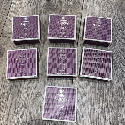 7 Asprey London Purple Water Soap 30g/ 1.05oz NIB