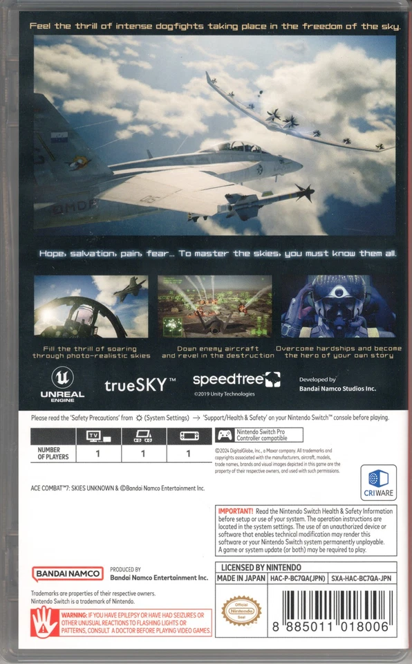 Ace Combat 7: Skies Unknown Deluxe Edition for Nintendo Switch™ - Image 2 of 2