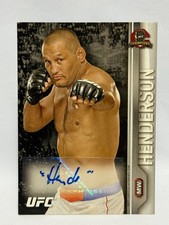 2015 Topps UFC Champions Fighter Auto Dan Henderson Auto #FA-DH