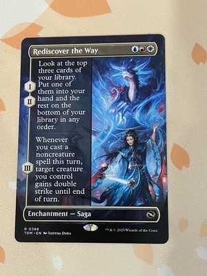 Magic The Gathering, Rediscover the Way, Borderless, ENG, NM