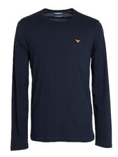 Top intimo EMPORIO ARMANI manica lunga taglia media ORIGINALE PREZZO AL PUBBLICO £76 #V2