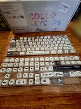 Cat Dog Theme Key Caps PBT Customized Set Replacement Computer Keyboard