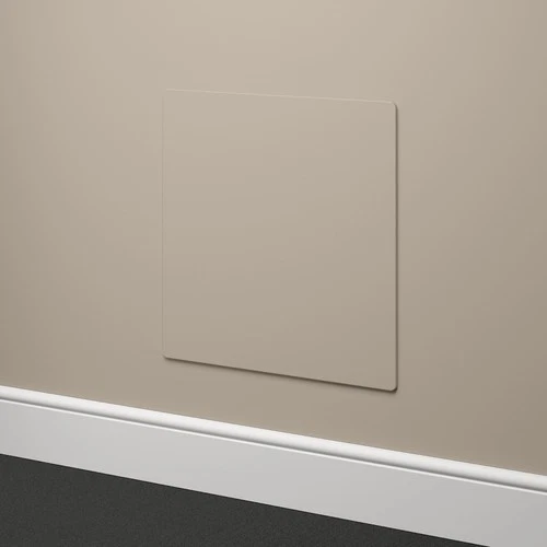 14" x 14" Spring Loaded White Plastic Access Panel - Picture 6 of 8