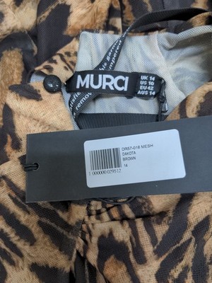 New Murci Dakota Leopard Corset Maxi Dress Sz 14 | eBay