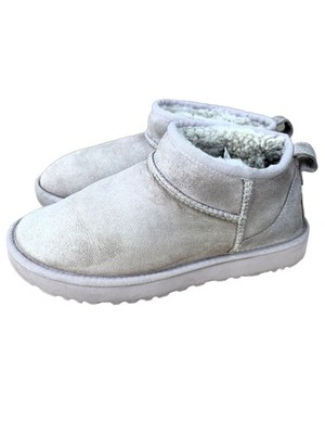 UGG Classic Ultra Mini 1116109 Grey   Graue Damen-Winterstiefel Größe 39