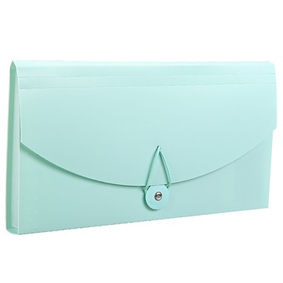 Expanding File Folder 13 Pockets Documents File Folder For Receipts Green