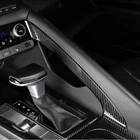 Carbon Fiber Center Console Handbrake Trim Cover For Hyundai Elantra 2021-2026
