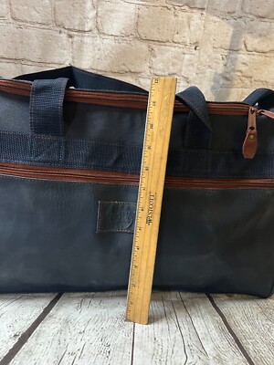 Yves Saint Laurent YSL Opium For Men Blue Duffle Weekender Carry
