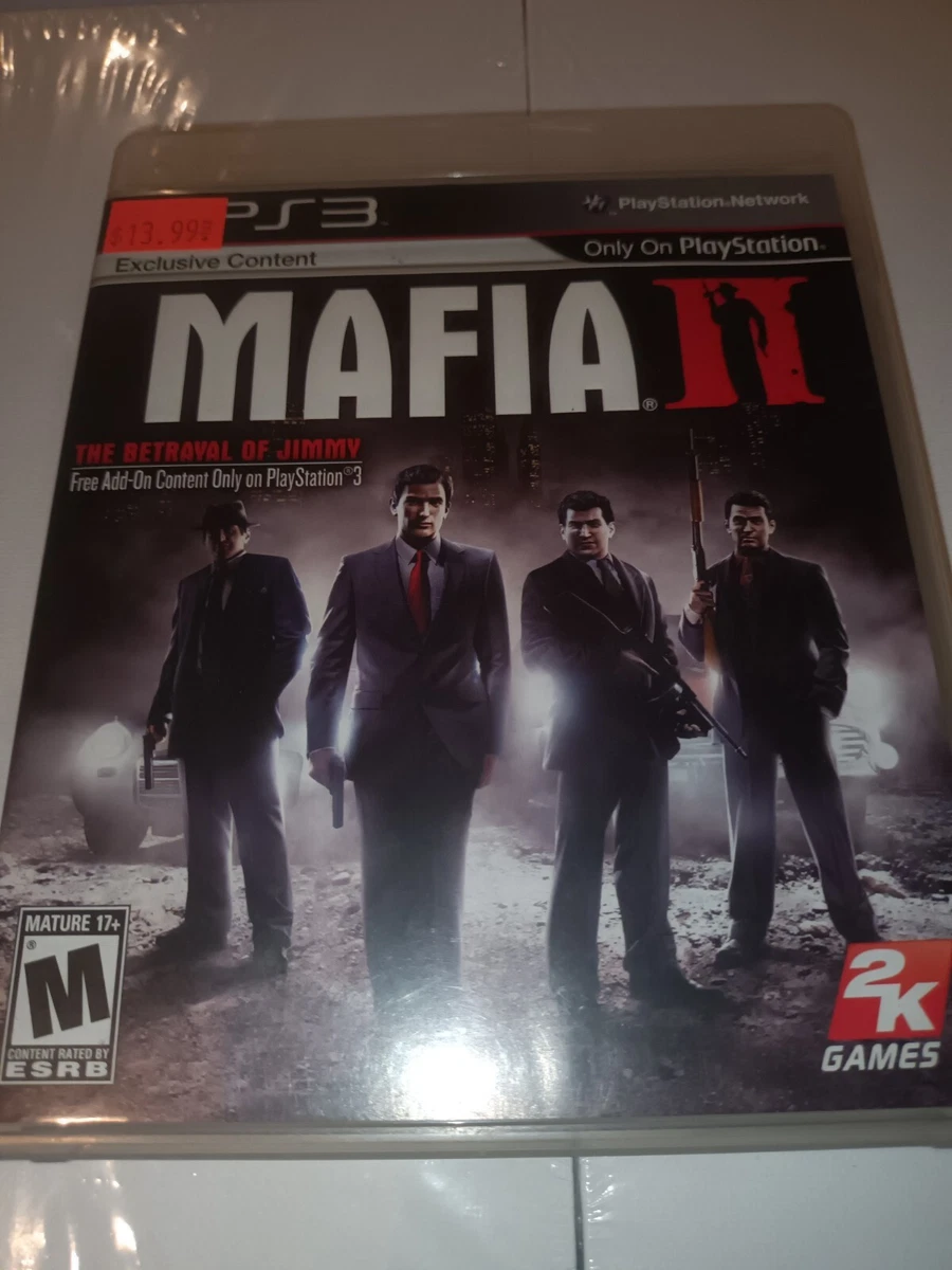 Mafia II 2 Sony PlayStation 3 PS3 Game Working + Tested Complete with Map  Poster