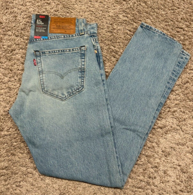 LEVI'S PREMIUM 512 SLIM TAPER JEAN WStretch Size 29X32 RT$98 28833-0408 NWT U3