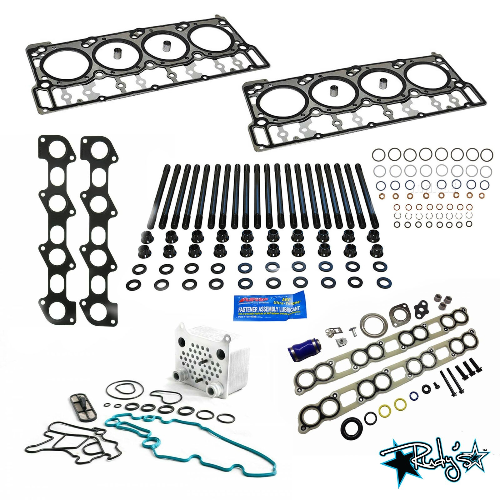 Cooler Arp Studs 18mm For 2003-2005 Ford 6.0l