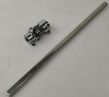 Corvette C4 Rack Universal 34 Dd X 17mm Dd Chrome U-joint 36 Steering Shaft Corvette C4 Rack Universal 34 Dd X 17mm Dd Chrome U-joint 36 Steering Shaft