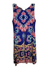 MSK WOMEN'S SZ S FLORAL PRINT DRESS
