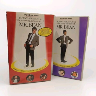 2Mr Bean VHS Rowan Atkinson PolyGram Video Kassette 1990 Return The Library KInd