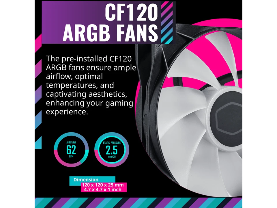 Cooler Master TD500 Mesh V2 Black Gaming Airflow ATX Mid-Tower Case, Polygonal M - Image 3 of 4