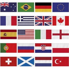 XXL Fahne Länderflagge 300 cm x 500 cm Flagge Nationalflagge Hissflagge