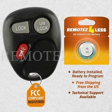 Replacement for 2002 2003 Saturn Vue Keyless Entry Remote Car Key Fob LHJ009