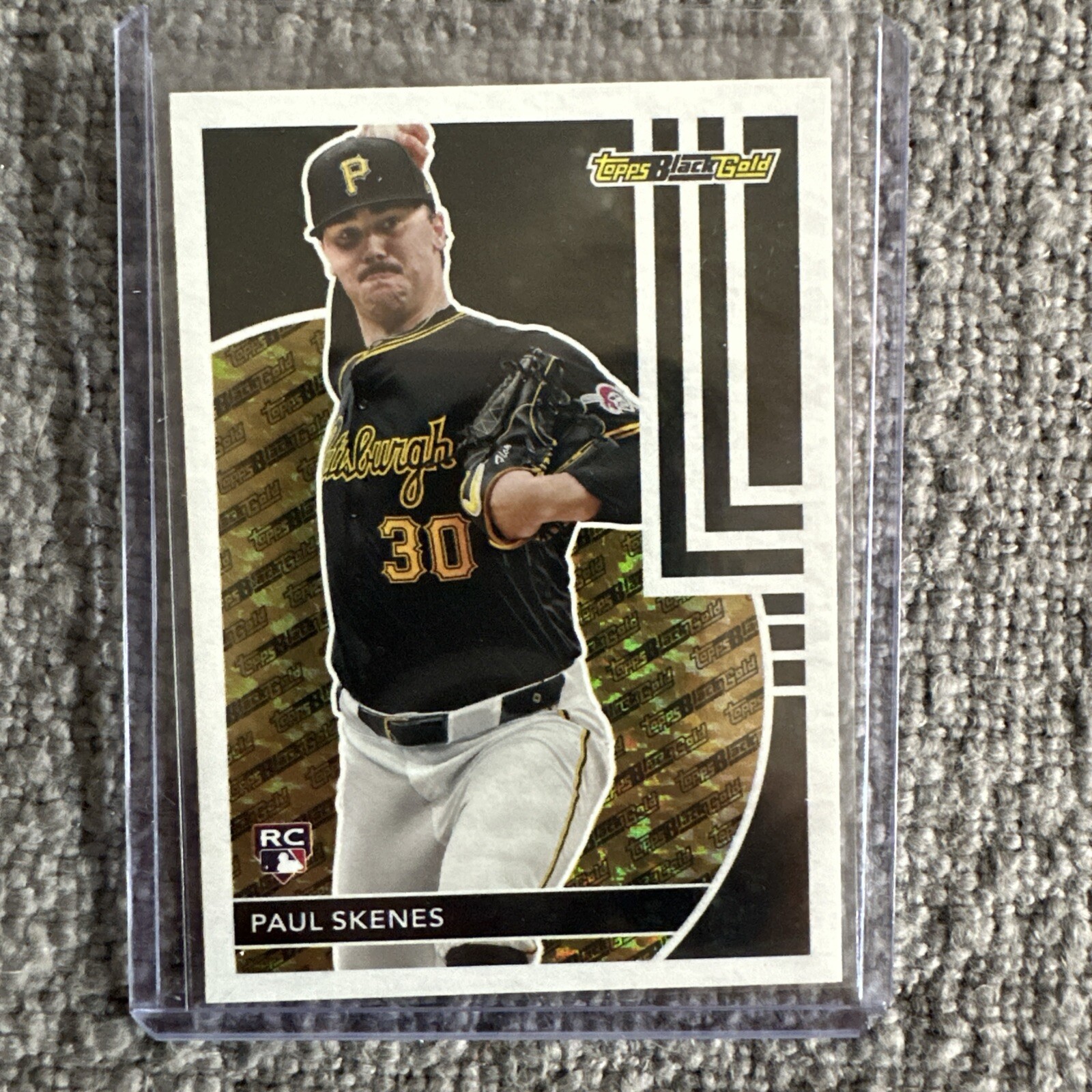 🔥2024 TOPPS UPDATE TOPPS BLACK GOLD PAUL SKENES ROOKIE RC PIRATES💥📈