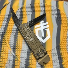Gerber Lockdown Slim Pry Brown Bronze Multi-T...