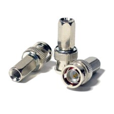 50 pack Twist on BNC Male Connector Adapter for RG59 Coax Cable CCTV Camera