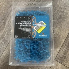 Barwalt Hollow Leave-In Spacers 1/8"  +   500 pcs per box