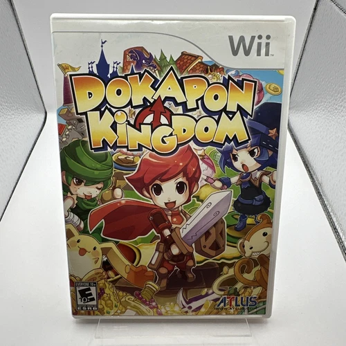 Dokapon Kingdom - Nintendo Wii - Complete - Tested - Authentic
