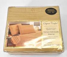 Elegant Comfort 1500 Thread Count Premium Hotel Quality Sheet Set 4 Piece