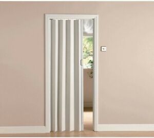 Double Insulation White Oak Effect Folding Door PVC 