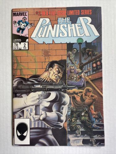 Punisher #2 NM 1985 Marvel Comics Zeck Limiteds series - Afbeelding 1 van 4