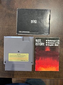 Romance of the Three Kingdoms Nintendo NES Complete CIB with Poster!!