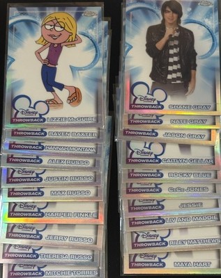 2026 Topps Chrome Disney Channel Throwback Complete Set DC-1 thru DC-20 20 Cards