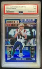 2024 Panini Contenders Optic Drake Maye Rookie Ticket RC Blue Prizm #/99 PSA 7