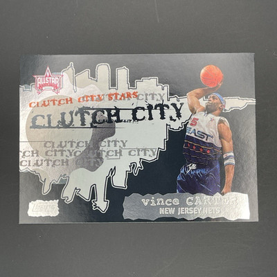 Topps 2006 NBA All-Star Clutch City Stars Vince Carter Nets #CCS4 Insert