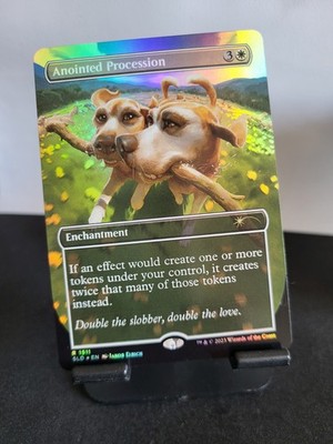 Salbte Prozession Folie Secret L'Air NM Englisch MTG