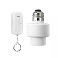120-Volt Wireless Remote Control Lamp Bulb So...