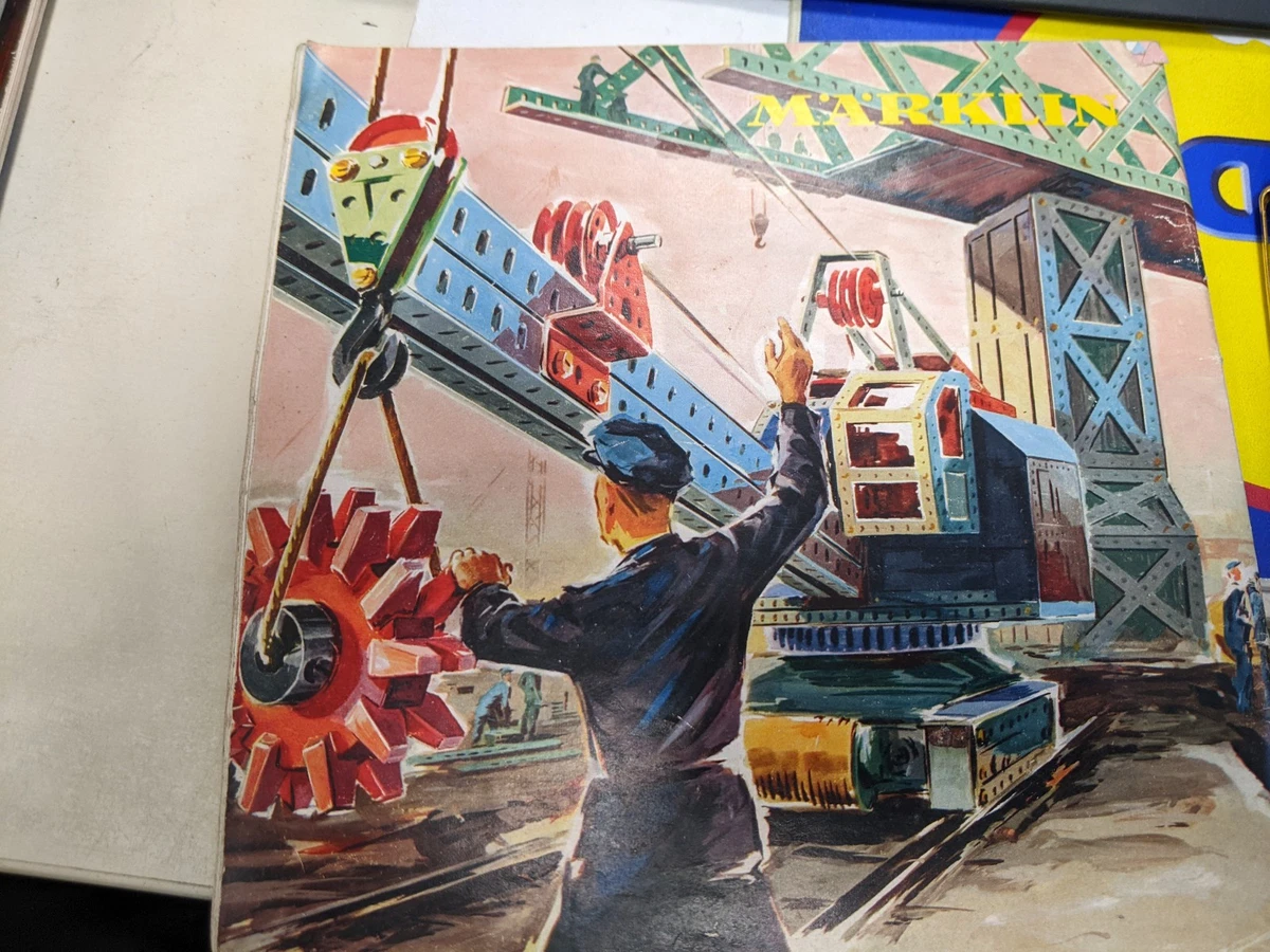 MÄRKLIN Katalog 1957/58 mit Gebrauchsspuren.