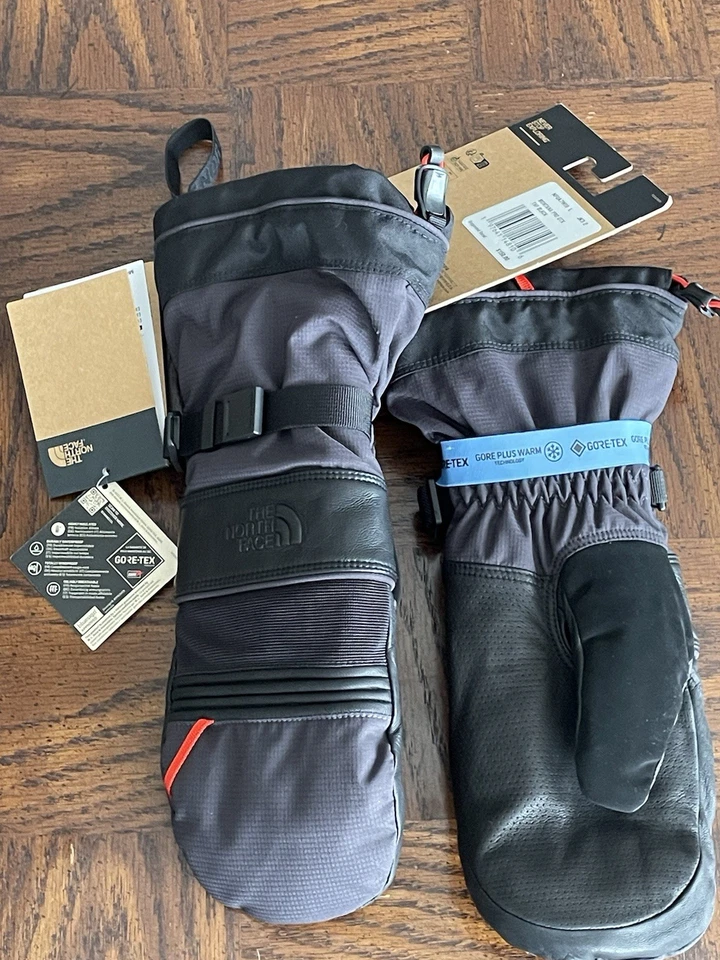 The North Face Montana Pro SG GTX 手套男式 L 黑色 GORE-TEX 全新 — 第 2/4 张图片