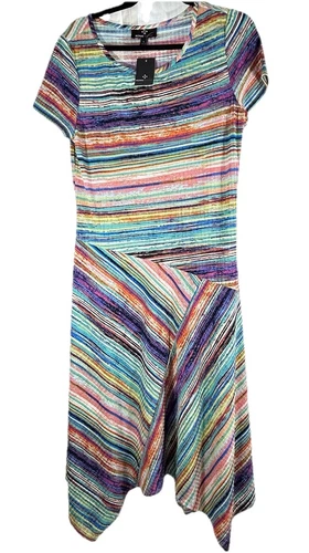 VETEMENTS Abito Ronni Nichole grande con orlo a fazzoletto