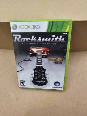 Rocksmith (Microsoft Xbox 360, 2011) Complete with Manual GAME ONLY No Cable