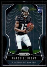 Marquise Brown 2019 Panini Prizm Rookie Card #341. rookie card picture