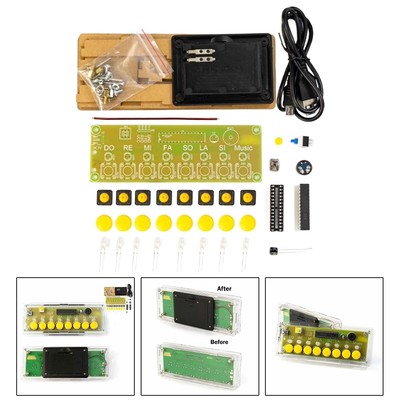 Soldering Projects Set Musical Module Circuit Board Creative 8 Keys