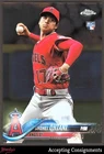 2018 Topps Chrome Update #HMT1 Shohei Ohtani RC ROOKIE ANGELS