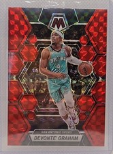 2022-23 Panini Mosaic - Devonte' Graham #50 Red Mosaic Prizm