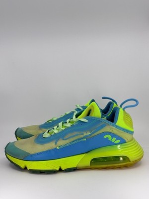 Nike Air Max 2090 Men's Size 12 US Green Blue Yellow Athletic Sneaker CT6693-991