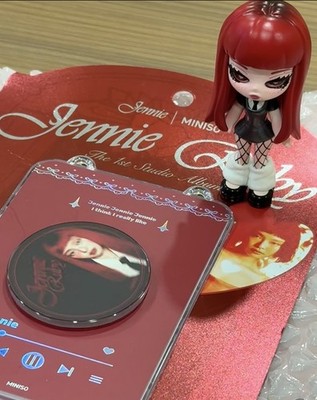 MINISO X Jennie Ruby Figurine limited Series keychain BLACKPINK