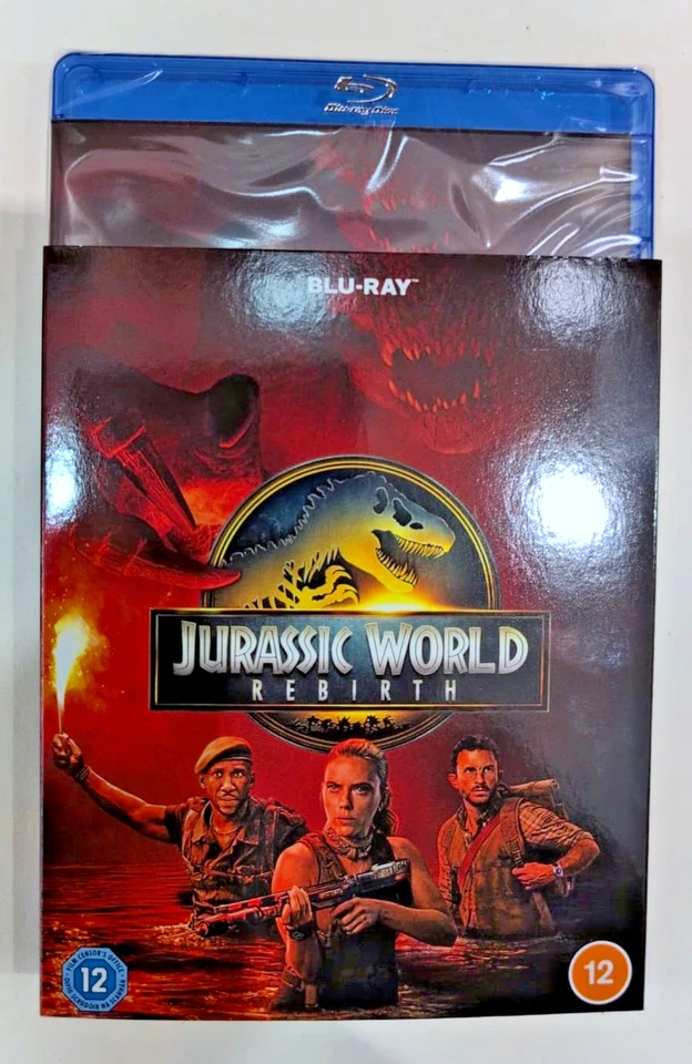 BLU-RAY  JURASSIC WORLD REBIRTH    BRAND NEW SEALED UK STOCK - Image 3 of 3