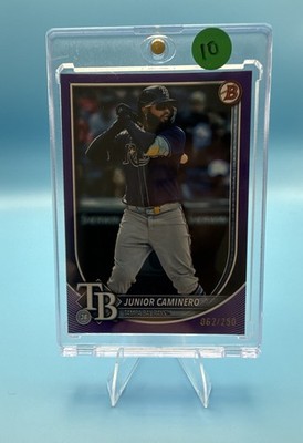 2025 Bowman - Junior Caminero #13 Purple /250